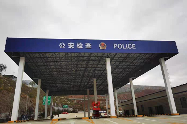 凌海网架结构屋顶