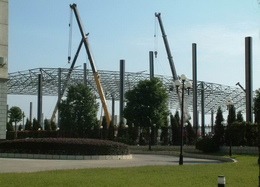 凌海加油站罩棚网架